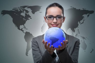 Küresel iş kavramında iş kadını