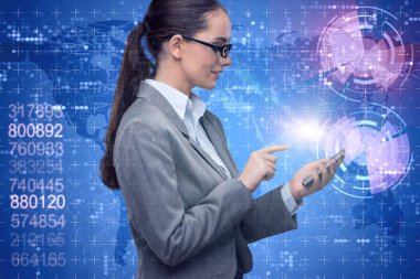 İşkadını mobil iş kavramı ile