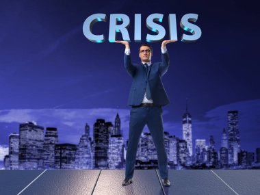 Kriz İş Konsepti İşadamı