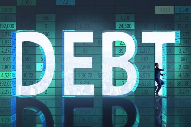 Borç işi kavramında iş adamı