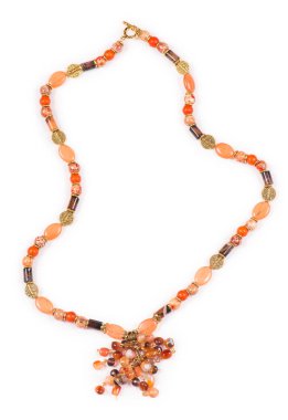 Beyaz arka plan üzerinde izole güzel mücevher