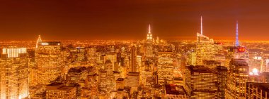 New York - 20 ARALIK 2013: Aşağı Manhattan 'ın Görünümü