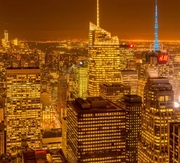 Nova Iorque - DEZEMBRO 20, 2013: Vista de Lower Manhattan em Decembe — Fotografia de Stock