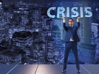 Kriz İş Konsepti İşadamı