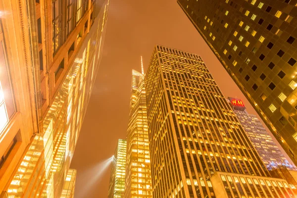 New York - DECEMBER 20, 2013: View of Lower Manhattan on Decembe — Stock Photo, Image