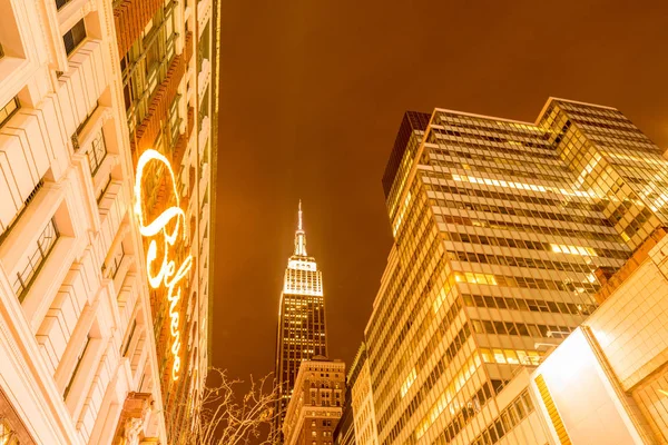 New York - 20. prosince 2013: Pohled na Dolní Manhattan na Dekembe — Stock fotografie