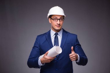 Endüstriyel kavramında genç mimar