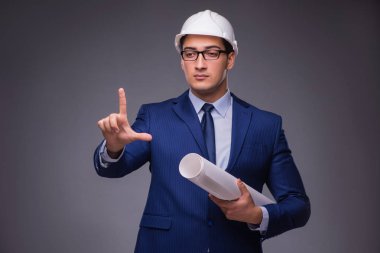 Endüstriyel kavramında genç mimar