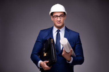 Endüstriyel kavramında genç mimar