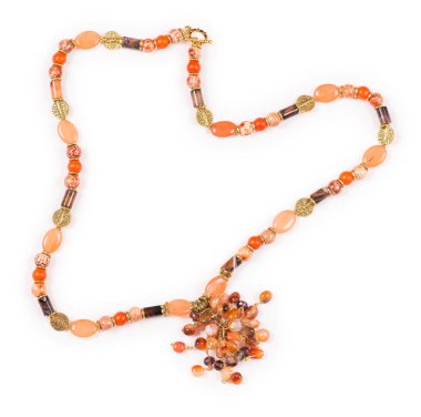 Beyaz arka plan üzerinde izole güzel mücevher