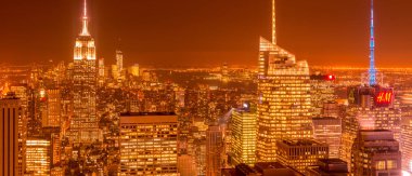 New York - 20 ARALIK 2013: Aşağı Manhattan 'ın Görünümü