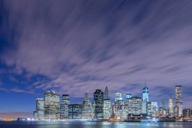 Brooklyn 'den Manhattan manzarası