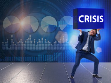 Kriz İş Konsepti İşadamı
