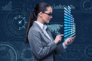 İşkadını mobil iş kavramı ile