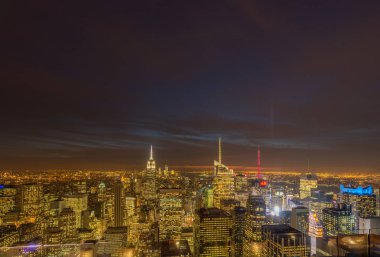 New York - 20 ARALIK 2013: Aşağı Manhattan 'ın Görünümü