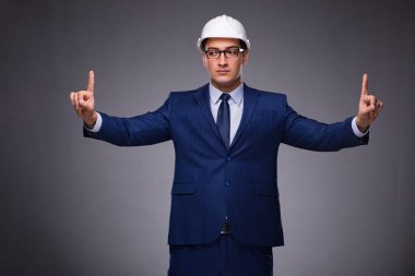 Endüstriyel kavramında genç mimar