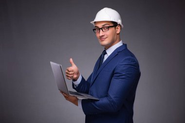 Endüstriyel kavramında genç mimar