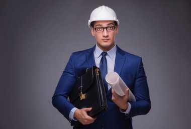 Endüstriyel kavramında genç mimar