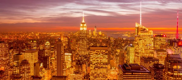 New York - 20 ARALIK 2013: Aşağı Manhattan 'ın Görünümü