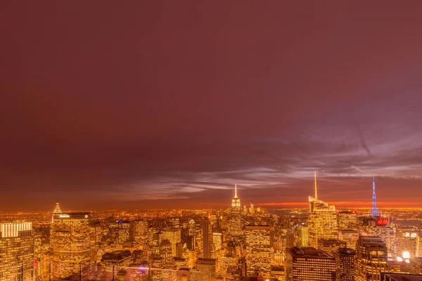 New York - 20 ARALIK 2013: Aşağı Manhattan 'ın Görünümü