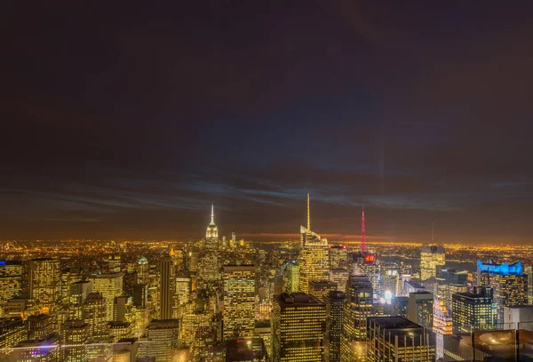 New York - 20 ARALIK 2013: Aşağı Manhattan 'ın Görünümü