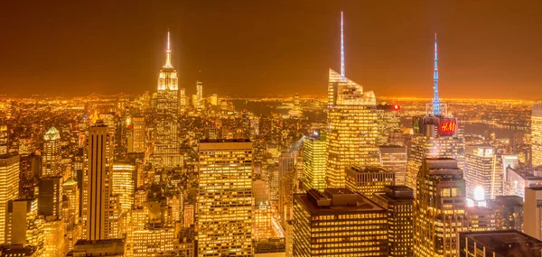 New York - DECEMBER 20, 2013: View of Lower Manhattan on Decembe — Stock Photo, Image