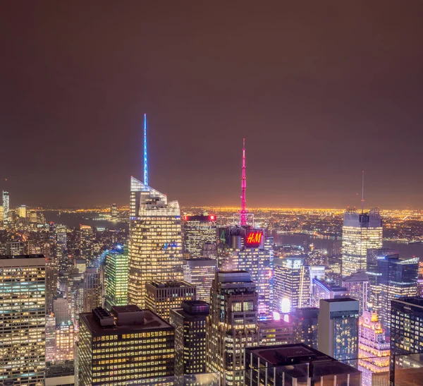 New York - 20 ARALIK 2013: Aşağı Manhattan 'ın Görünümü