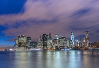 Brooklyn 'den Manhattan manzarası