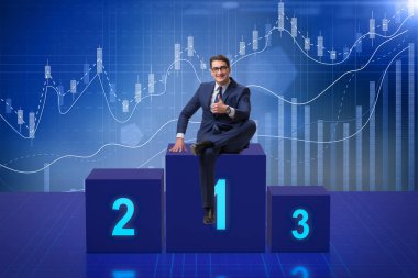 Yarışmada ilk alarak işadamı yerleştirin