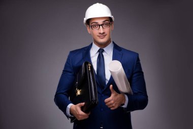 Endüstriyel kavramında genç mimar