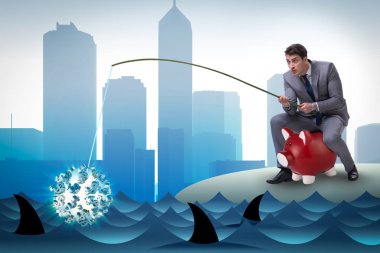 İşadamı sudan dolar avlıyor