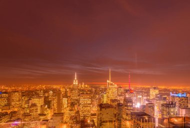 New York - 20 ARALIK 2013: Aşağı Manhattan 'ın Görünümü