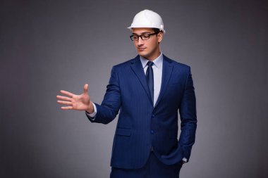 Endüstriyel kavramında genç mimar