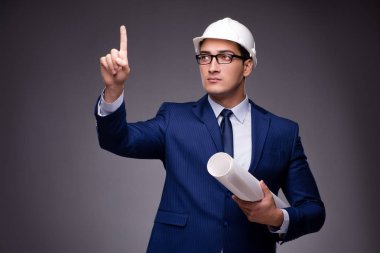 Endüstriyel kavramında genç mimar