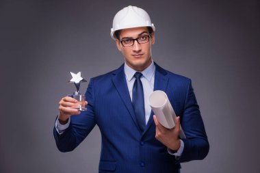 Endüstriyel kavramında genç mimar