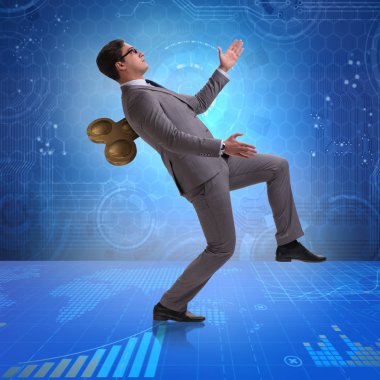 Çalışkan konseptte kilit rolü olan bir iş adamı.