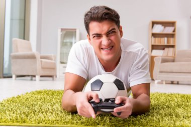 Bilgisayar oyunlarına bağımlı bir adam