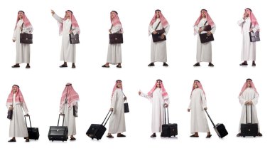 Arap işadamı beyazı izole etti