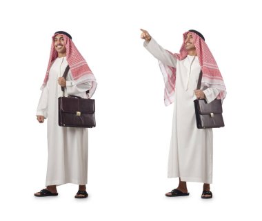 Arap işadamı beyazı izole etti