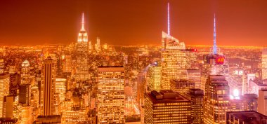 New York - 20 ARALIK 2013: Aşağı Manhattan 'ın Görünümü