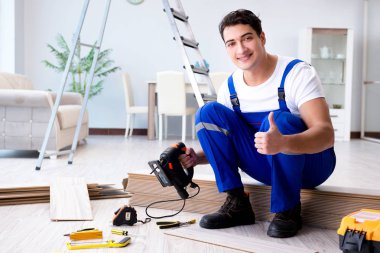 Döşeme evde döşeme Laminant