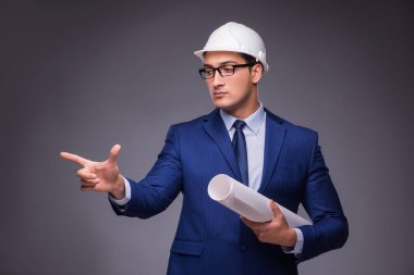 Endüstriyel kavramında genç mimar