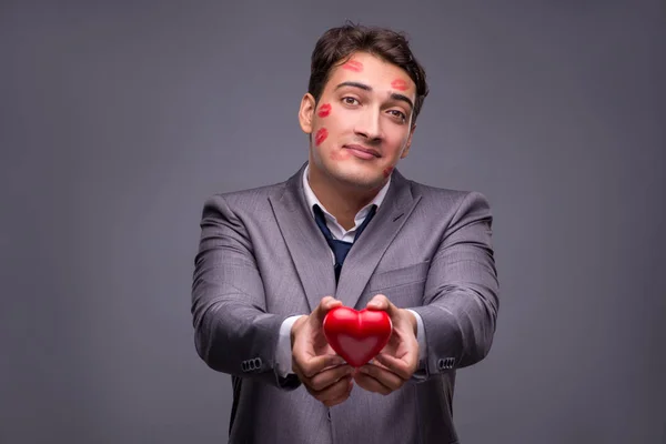 Hombre en concepto romántico divertido —  Fotos de Stock