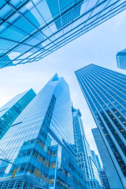 New York gökdelenleri sokak seviyesinden yükseldi