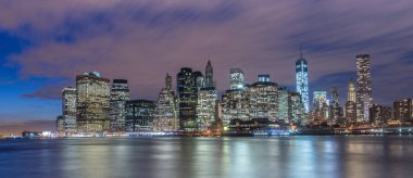Brooklyn 'den Manhattan manzarası