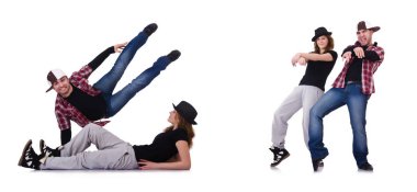 modern dansları dans dansçı çifti