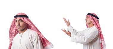 Arap işadamı beyazı izole etti