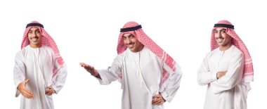 Arap işadamı beyazı izole etti