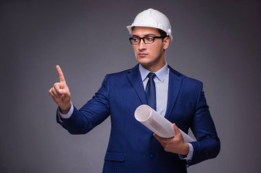 Endüstriyel kavramında genç mimar