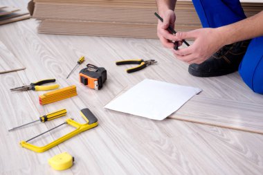 Döşeme evde döşeme Laminant